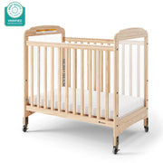 Foundations Worldwide Inc. Wood Crib, Compact, Beige - 2532040