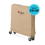 Foundations Worldwide Inc. Nylon Crib Cover, Beige - Compact