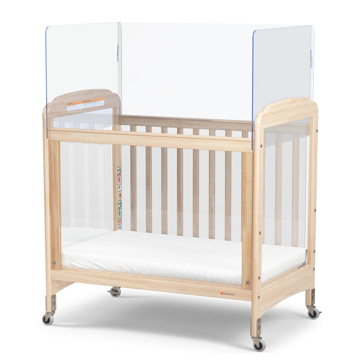 Foundations Worldwide Inc. 4082190 Plexiglass Barrier, 18 3/4 - 42 1/8" x 26 7/16 - 38 5/16", Clear - Default Title