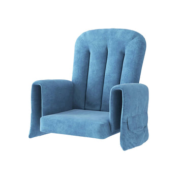 Foundations Worldwide Inc. 4305036 Fabric Cushion Set, Blue - Default Title