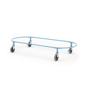 Foundations Worldwide Inc. Steel Cot Carrier, 23" Wide, Blue - 52"