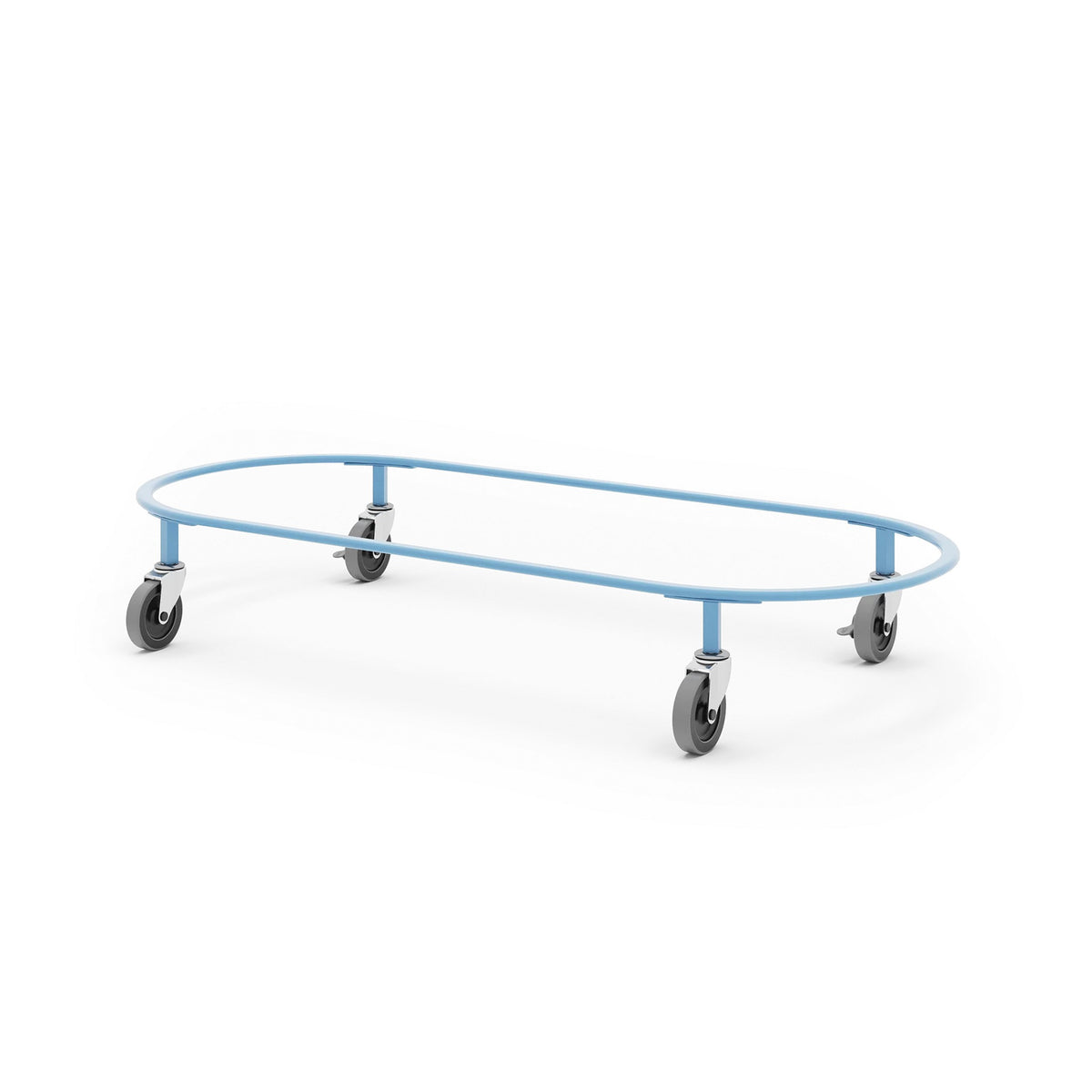 Foundations Worldwide Inc. Steel Cot Carrier, 23" Wide, Blue - 52"