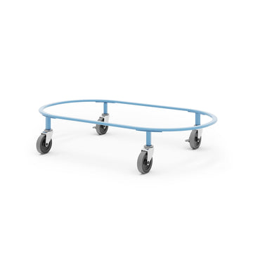 Foundations Worldwide Inc. Steel Cot Carrier, 23" Wide, Blue - 40"