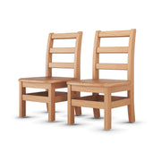 Foundations Worldwide Inc. Little Scholars Chair, Brown - 22"