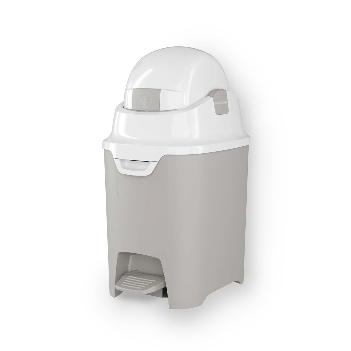 Foundations Worldwide Inc. Diaper Pail, 11" x 15", Gray - 30 Diapers
