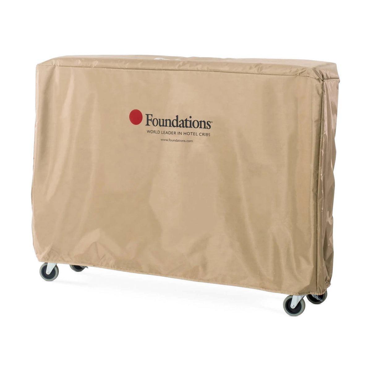Foundations Worldwide Inc. 97NNT1 Nylon Crib Cover, Compact, Beige - photo 3