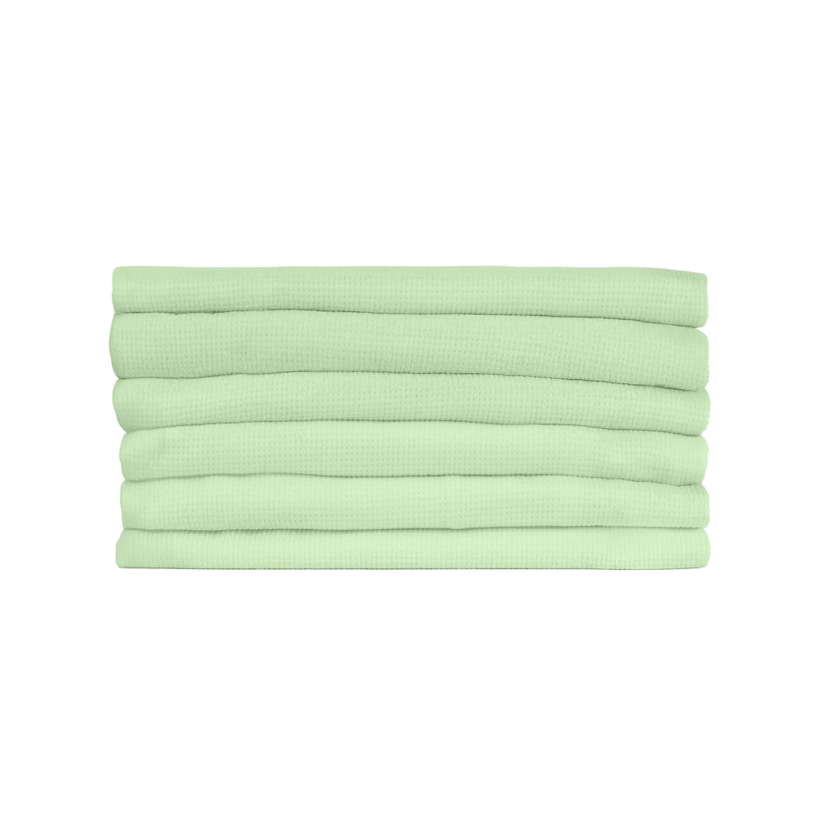 Foundations Worldwide Inc. CB-00 Cotton Blanket, Crib, 6/Pack - Green