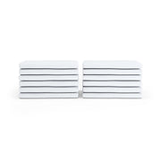 Foundations Worldwide Inc. CS-TS Sheet Set, Toddler Cot, 12/Pack - White
