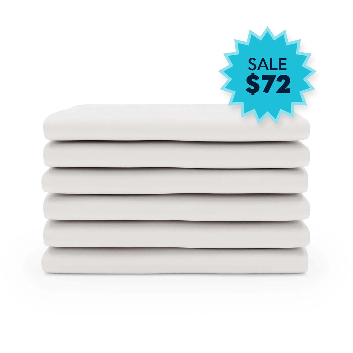 Foundations Worldwide Inc. FS-NF Cotton Crib Sheet, Compact, 6/Pack - photo 2