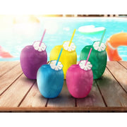 Berk Concessions 8011661 Plastic Coconut Cup, 20 oz., Assorted, 60/Case - Default Title