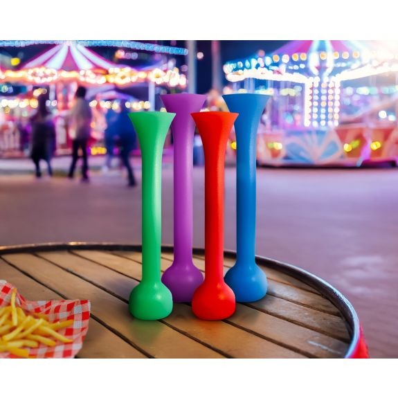 Berk Concessions 8011720 Plastic Yarder, 24 oz., Assorted, 37/Case - Default Title
