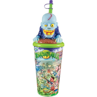Berk Concessions 8021575 Plastic Souvenir Cup, 32 oz., Multicolor, 100/Case - Default Title