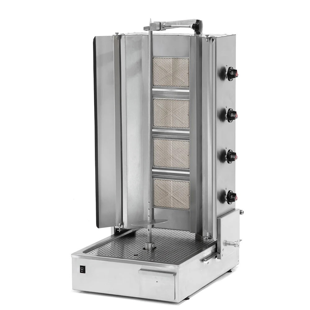 Pegasus Stainless Steel Vertical Broiler, 22 7/16" Wide, 120V - 120 lb.