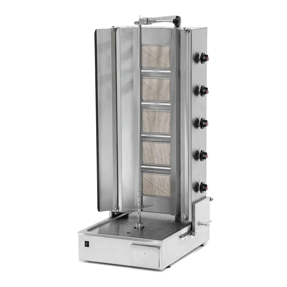 Pegasus Stainless Steel Vertical Broiler, 22 7/16" Wide, 120V - 200 lb.