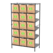 Metro CR1836TGPU Steel Station, 18" x 35 3/4", Silver - Default Title