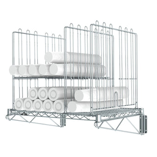 Metro CR2430OHC Cup Storage Shelf, 25 1/4" x 30 3/4", Silver - Default Title