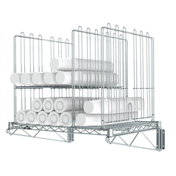 Metro CR2430OHC Cup Storage Shelf, 25 1/4" x 30 3/4", Silver - Default Title