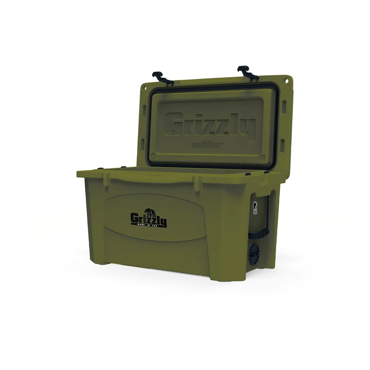 Grizzly Coolers Polyethylene Outdoor Cooler, White - photo 3