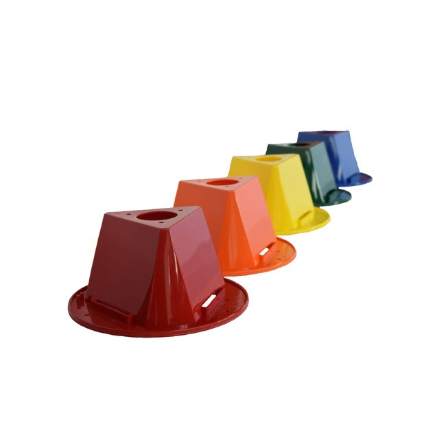 Cortina 03-500-828 Cone Topper, 8 13/16" Diameter - Orange