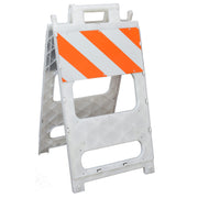 Cortina 97-01-501 PLASTX Plastic Barricade, 24 1/2" Wide - Hi-Intensity Prismatic