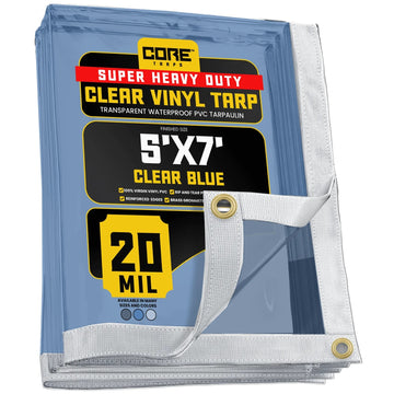 Core Tarps CT-103 Vinyl Tarp - 5' x 7'