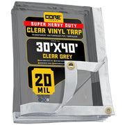 Core Tarps CT-102 Vinyl Tarp - 30' x 40'