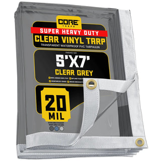 Core Tarps CT-102 Vinyl Tarp - 5' x 7'
