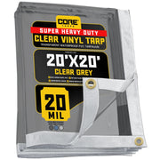 Core Tarps CT-102 Vinyl Tarp - 20' x 20'