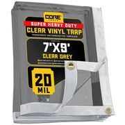 Core Tarps CT-102 Vinyl Tarp - 7' x 9'