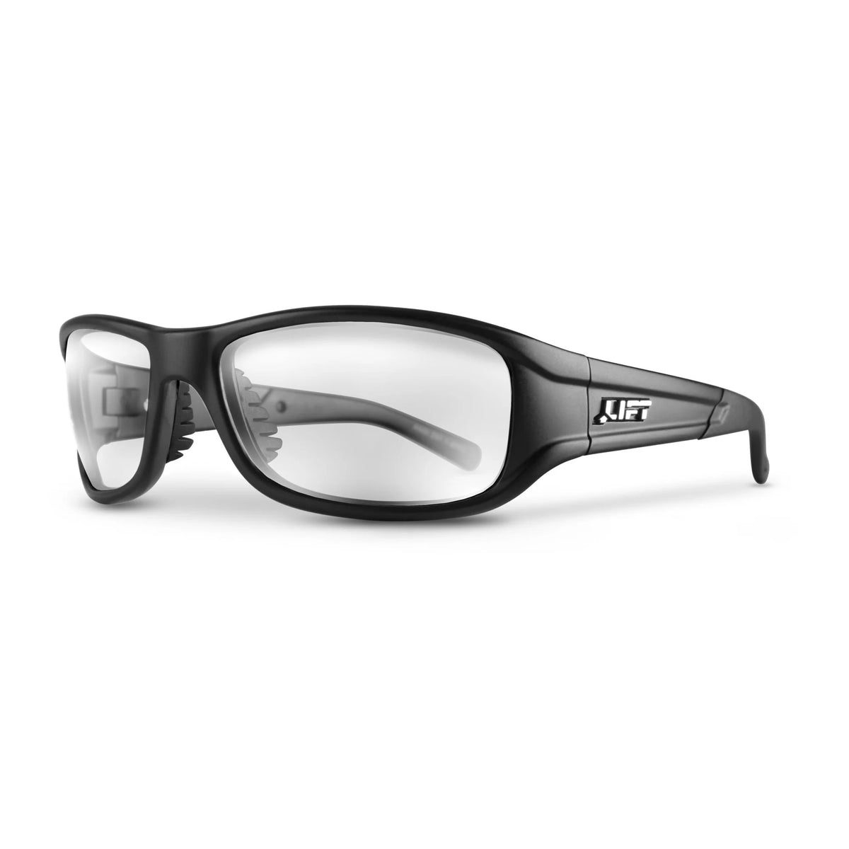 Lift Safety EAS Safety Glass, M, Black - Clear