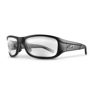 Lift Safety EAS Safety Glass, M, Black - Clear