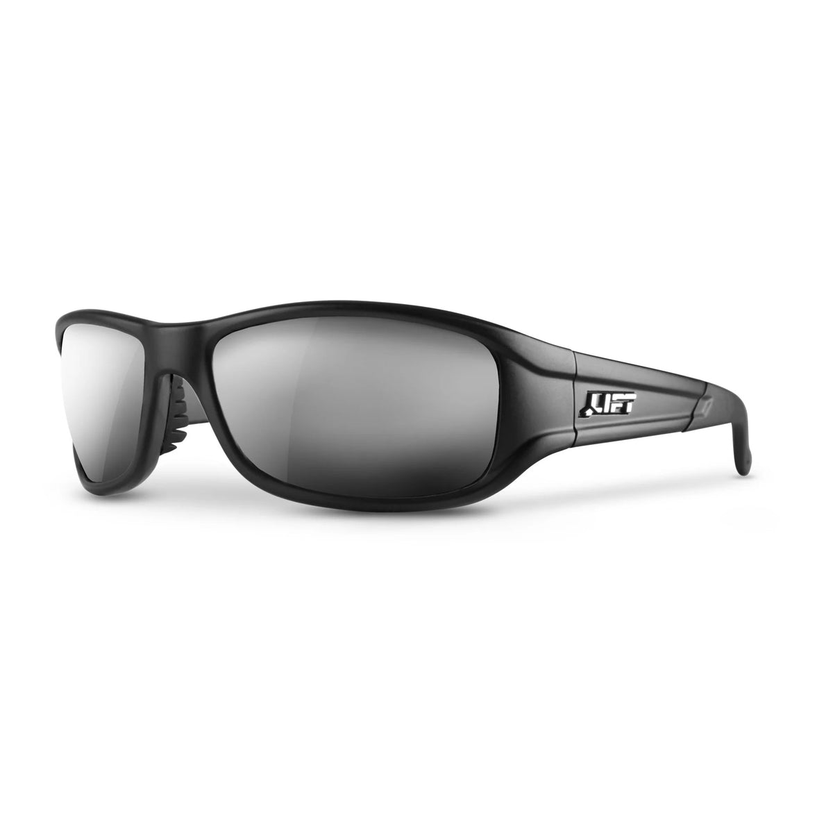 Lift Safety EAS Safety Glass, M, Black - Silver Revo