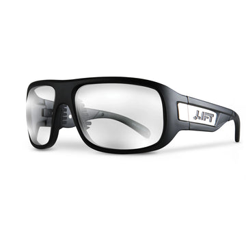 Lift Safety EBD Safety Glass, L, Black - Clear