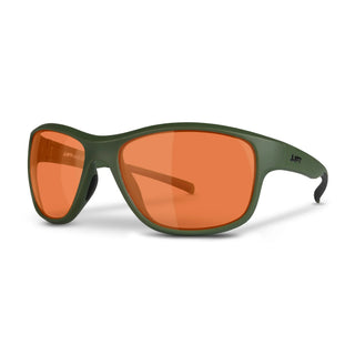 Lift Safety EDE Polycarbonate Safety Glass, L M, Green - Amber