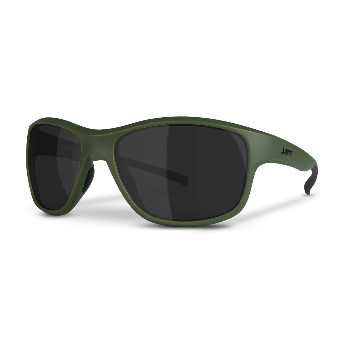 Lift Safety EDE Polycarbonate Safety Glass, L M, Green - Smoke