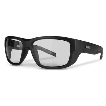 Lift Safety EFU Safety Glass, L M, Black - Clear