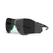 Lift Safety EPH Polycarbonate Safety Glass, L M, Black - Smoke