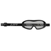 Lift Safety ESC Polycarbonate Safety Goggle, L, Black - Clear