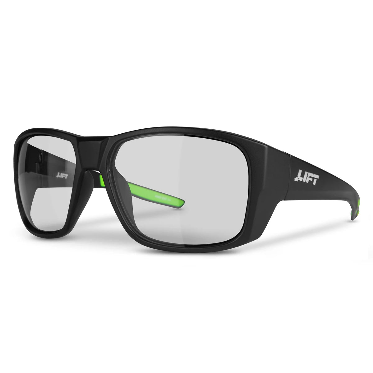 Lift Safety EVA Safety Glass, L M, Black - Clear