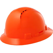 Lift Safety HBFC Polyethylene Hard Hat, One Size Fits Most - Hi-Viz Orange