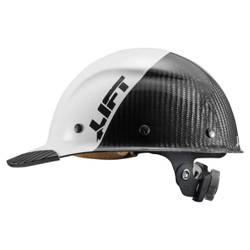 Lift Safety HDC50C Hard Hat, One Size Fits Most - Black White