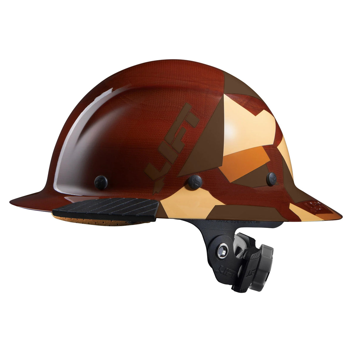 Lift Safety HDF50 Resin Hard Hat, One Size Fits Most - Brown