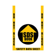 Superior Mark Floor Sign Kit, 24" x 36" - Rubber