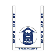Superior Mark Floor Sign Kit, 24" x 36" - Rubber