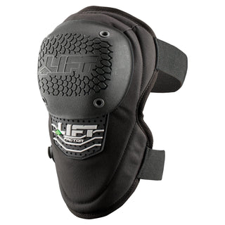 Lift Safety KFR-0K Nylon Factor Knee Guards, One Size Fits Most, Black - Default Title