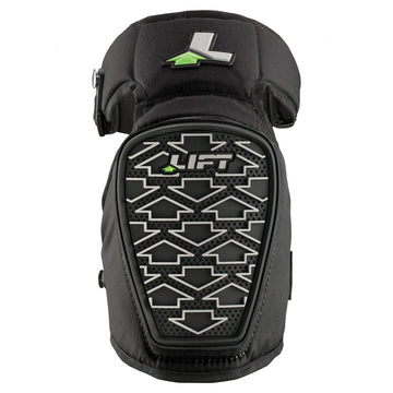 Lift Safety KP2-0K Nylon Knee Guards, One Size Fits Most, Black - Default Title