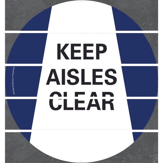 Superior Mark Floor Sign, 17 1/2" Diameter - photo 2