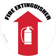Superior Mark Fire Safety Sign, 17 1/2" Diameter - Default Title