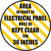 Superior Mark Floor Sign, 17 1/2" Diameter - Default Title