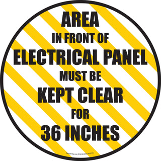 Superior Mark Floor Sign, 17 1/2" Diameter - Default Title